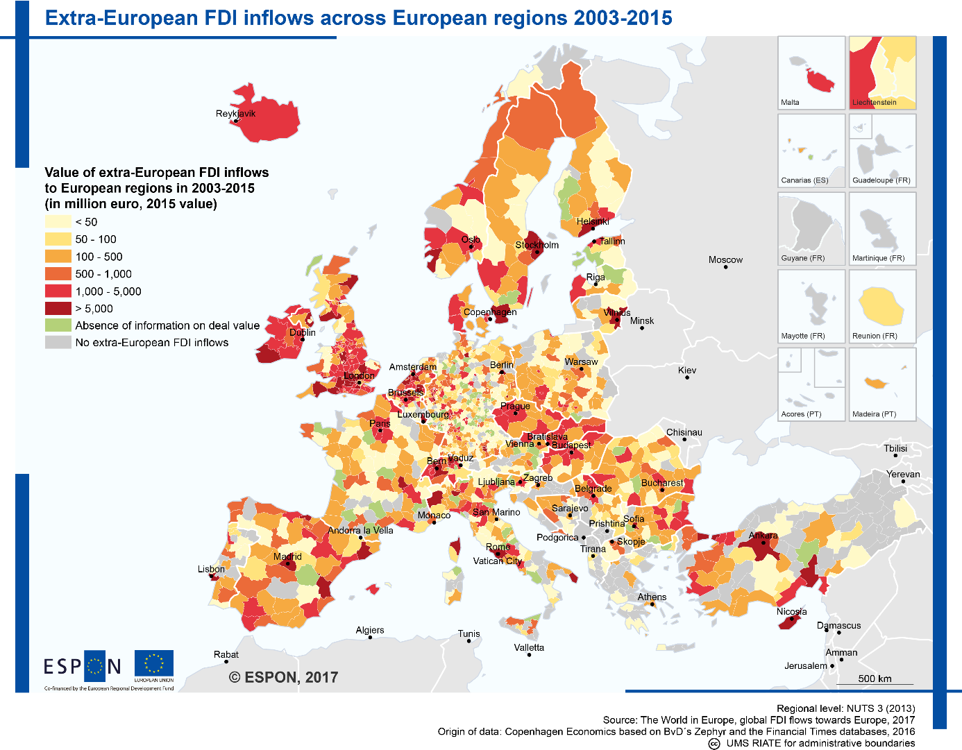New perspectives on Foreign Direct Investment inflows towards and ...