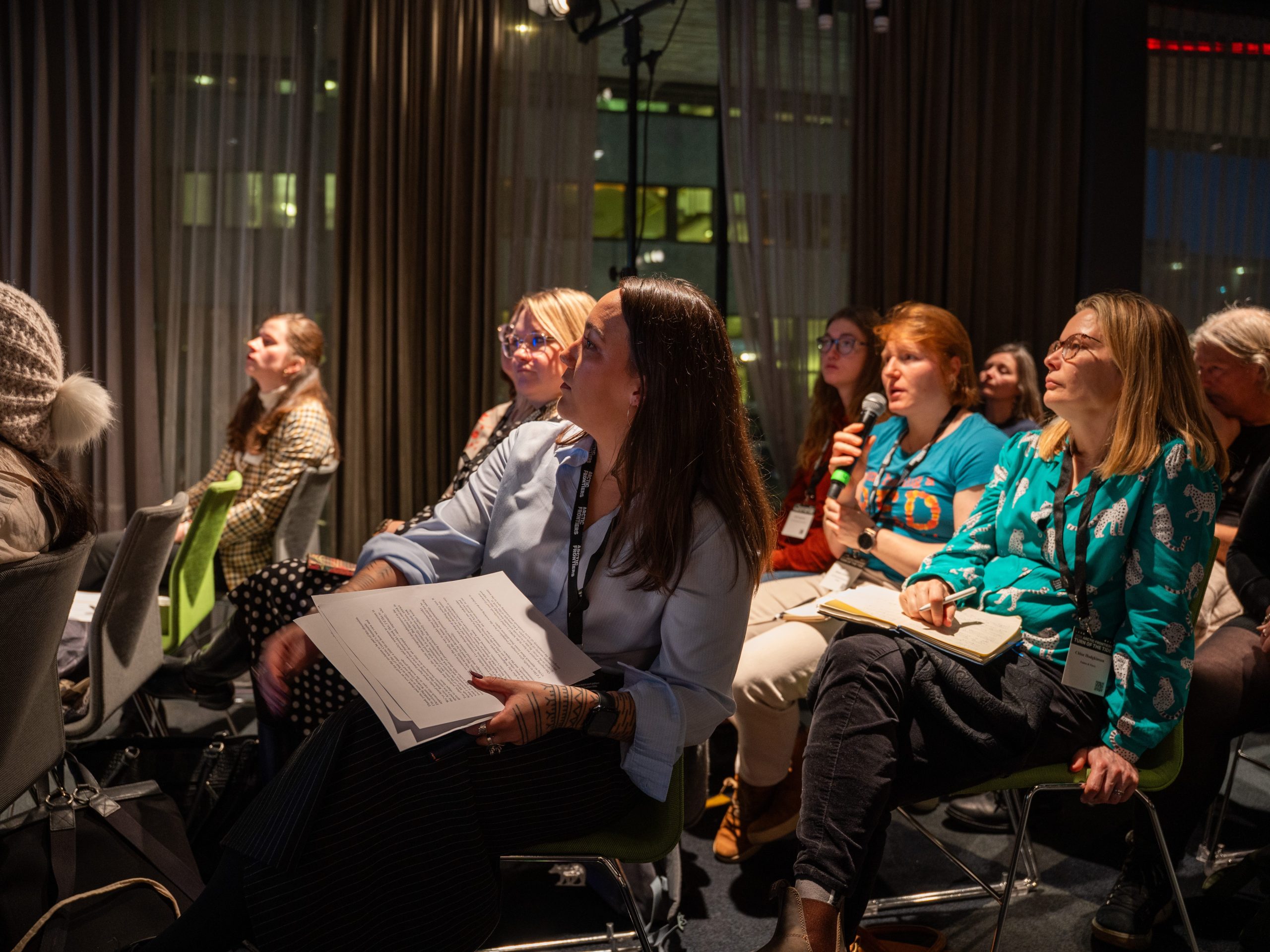 Audience during tourism session at Arctic Frontiers 2026