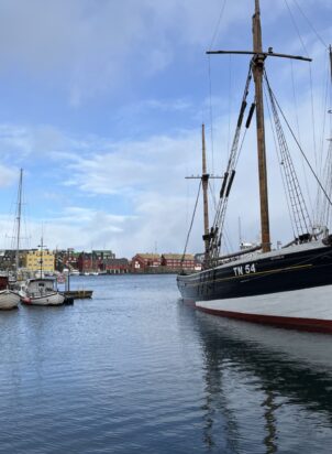 Harbour in western Torshavn, Faroe Islands