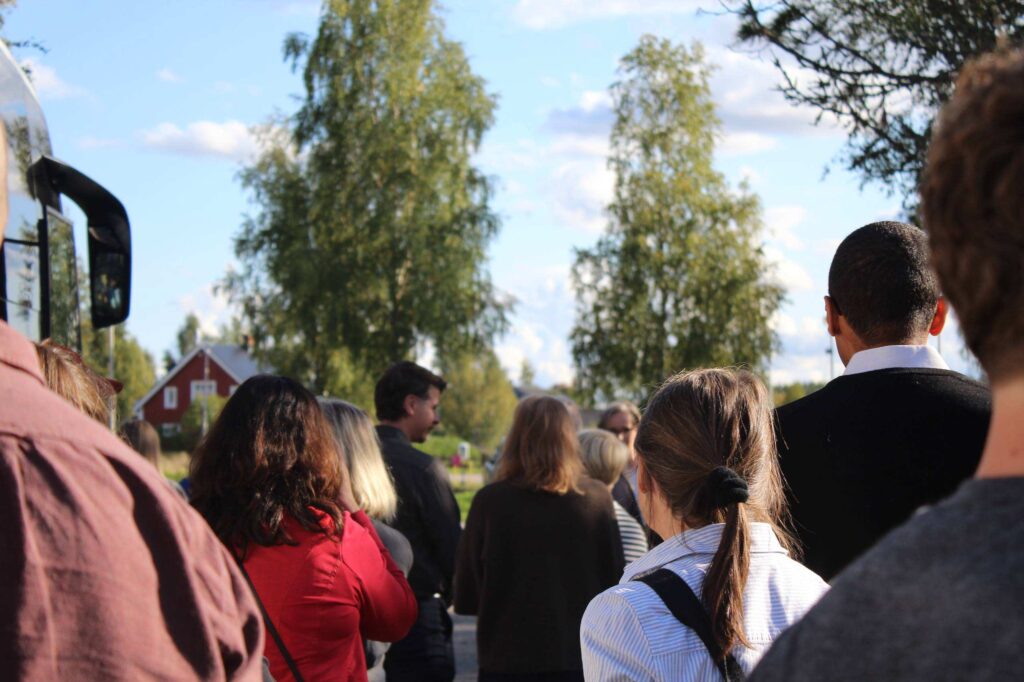 NOMESCO and NOSOSCO participants during the plenary excursion in Vaasa