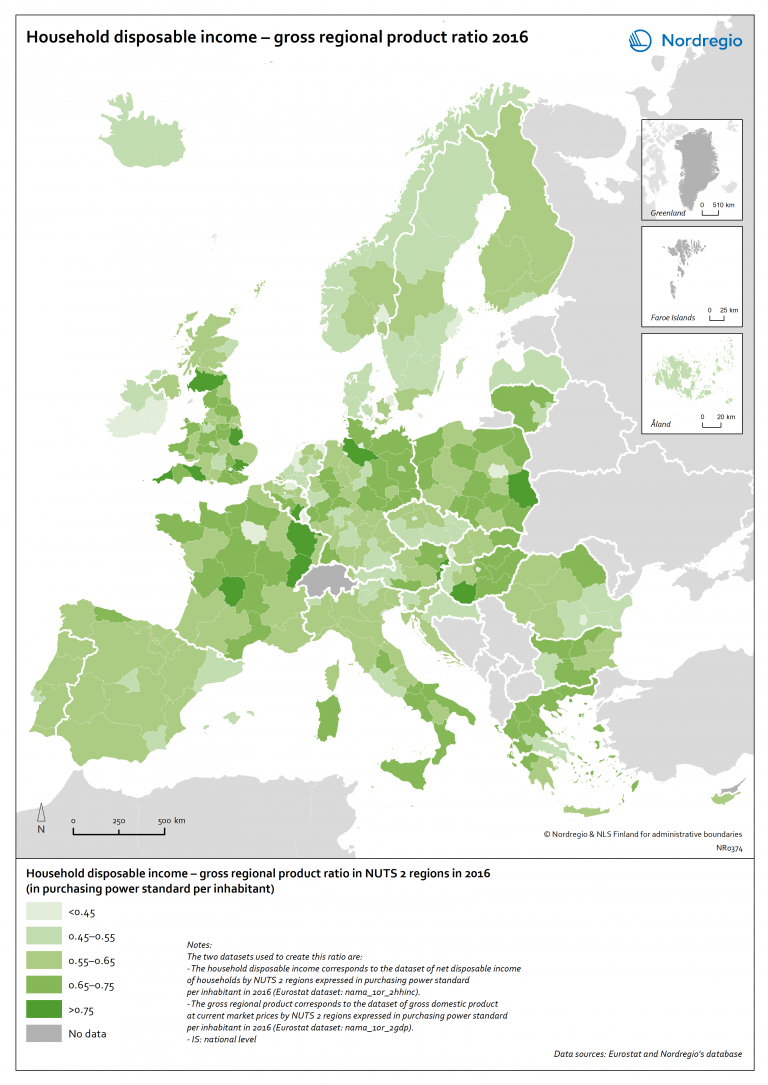 household-disposable-income-gross-regional-product-ratio-2016-nordregio