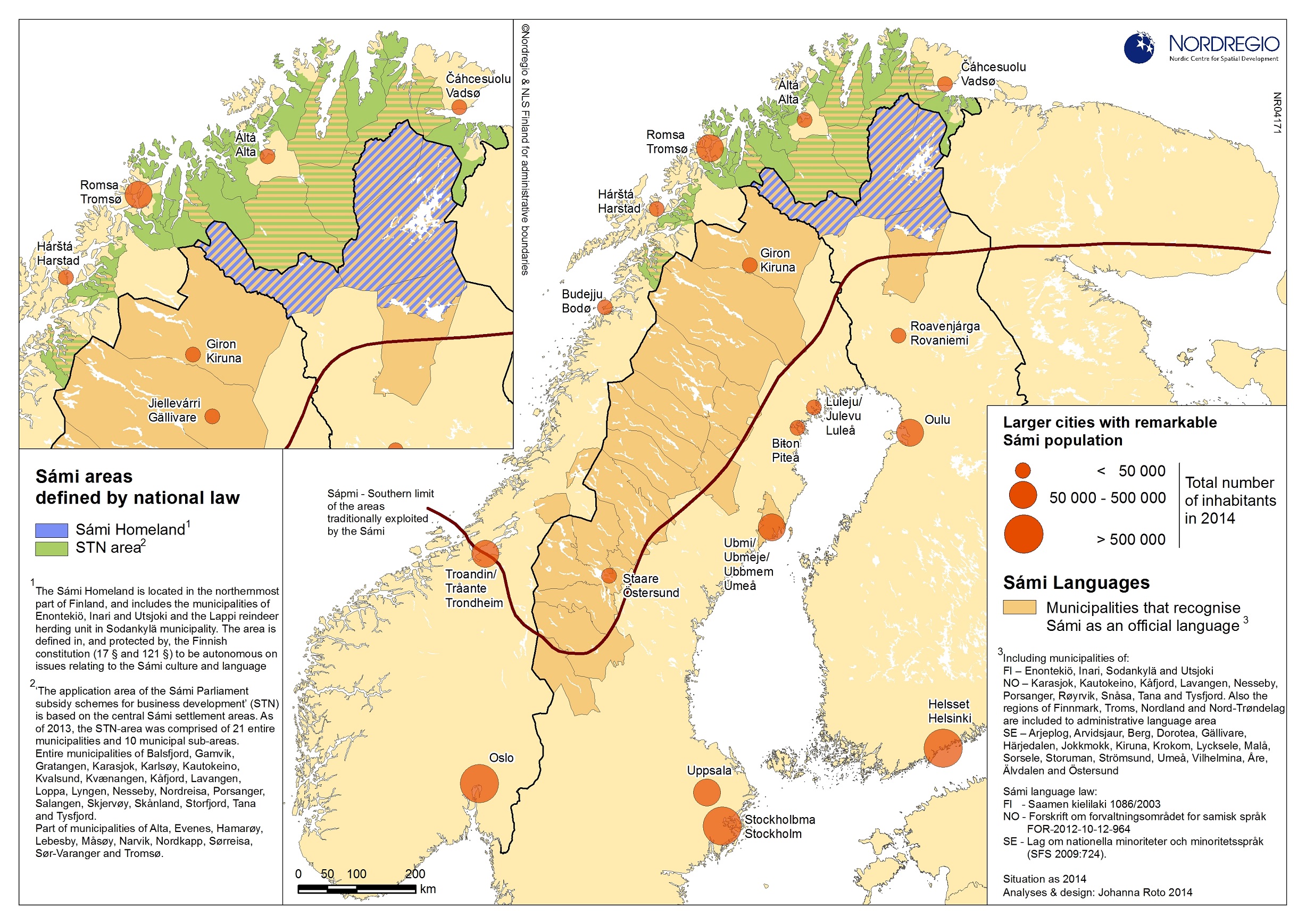 sami people map