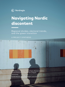 Navigating Nordic discontent publication cover